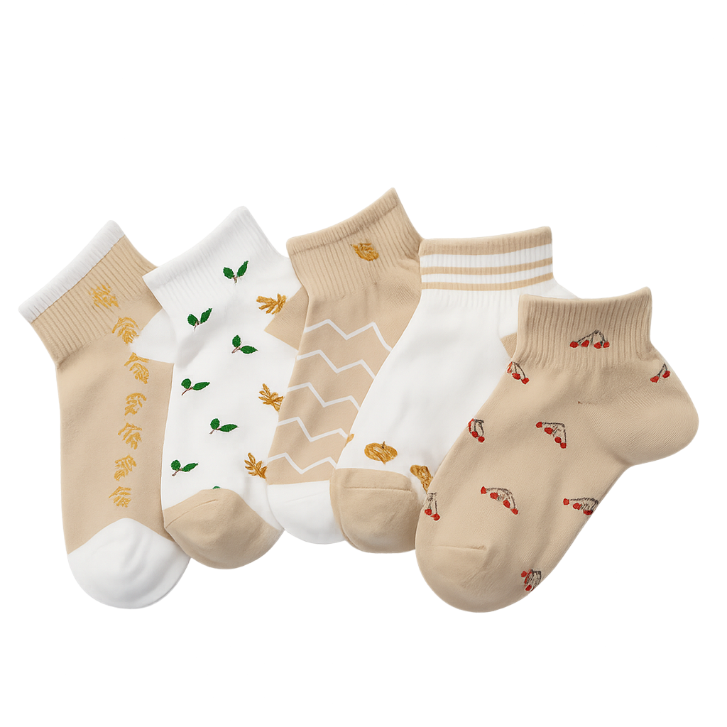 Summer Ankle MoistureLock Sock 5-Pack (Women)