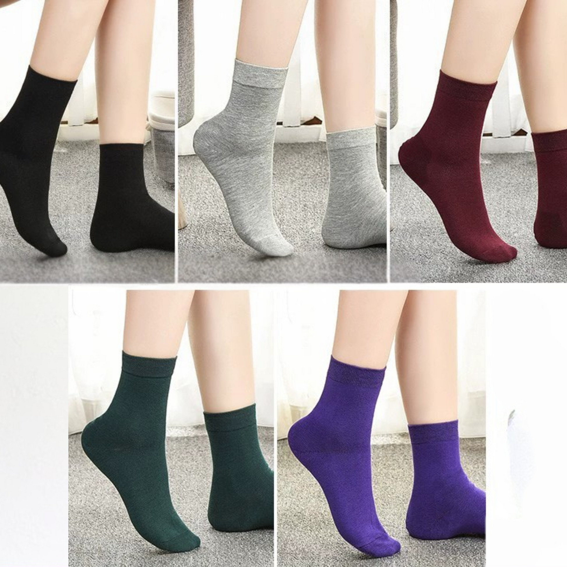 Four-season MoistureLock Sock 5-Pack (Women)