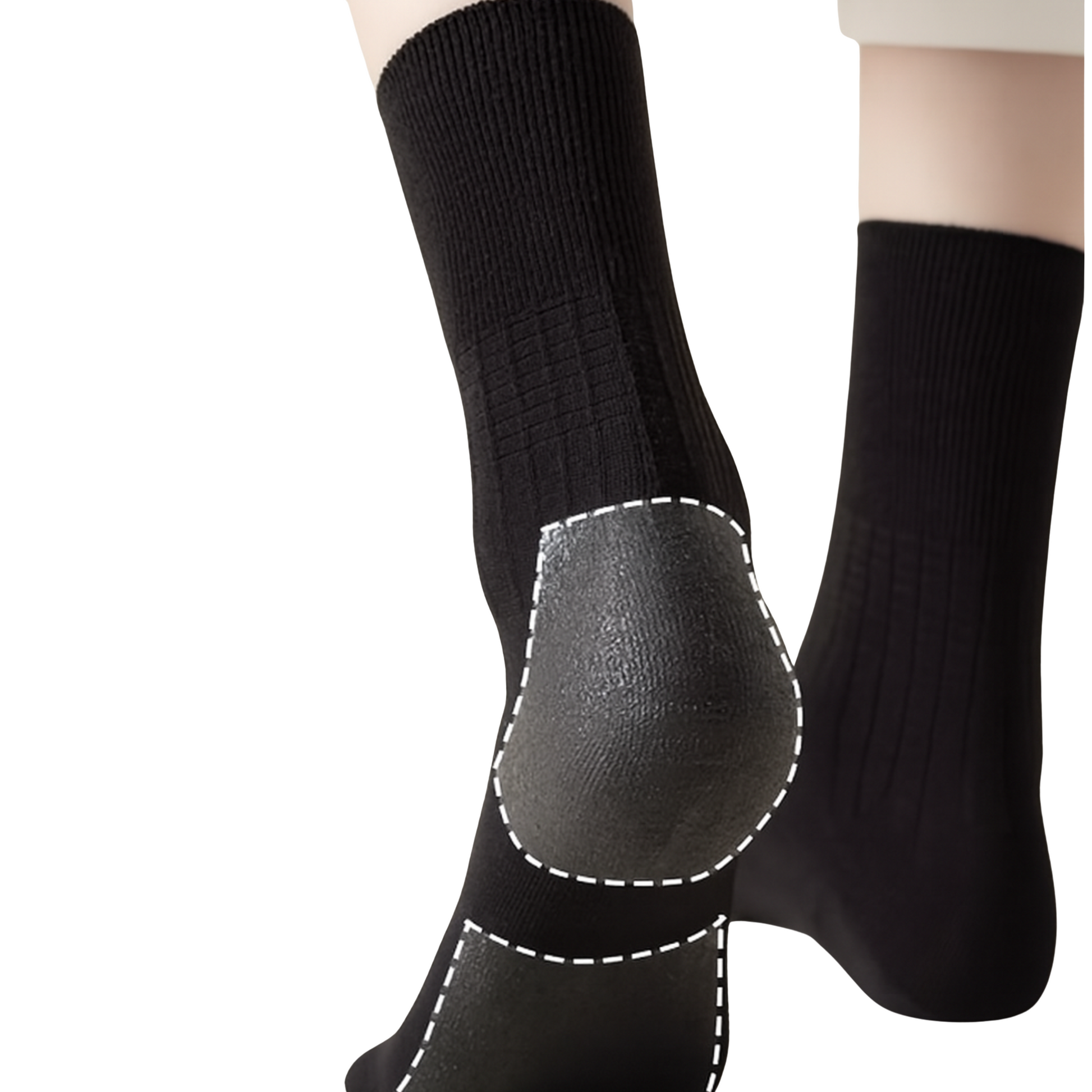 Dual-Zone Sole & Heel MoistureLock Sock 3-Pack (Women)
