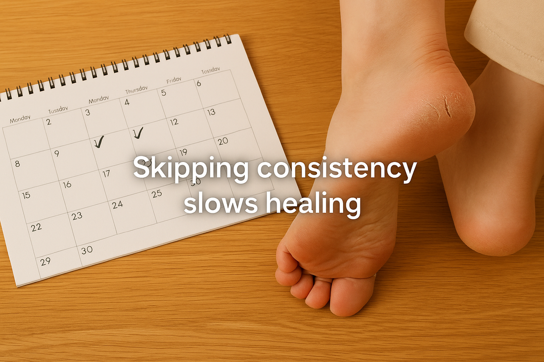 Top 3 Mistakes People Make When Treating Cracked Heels