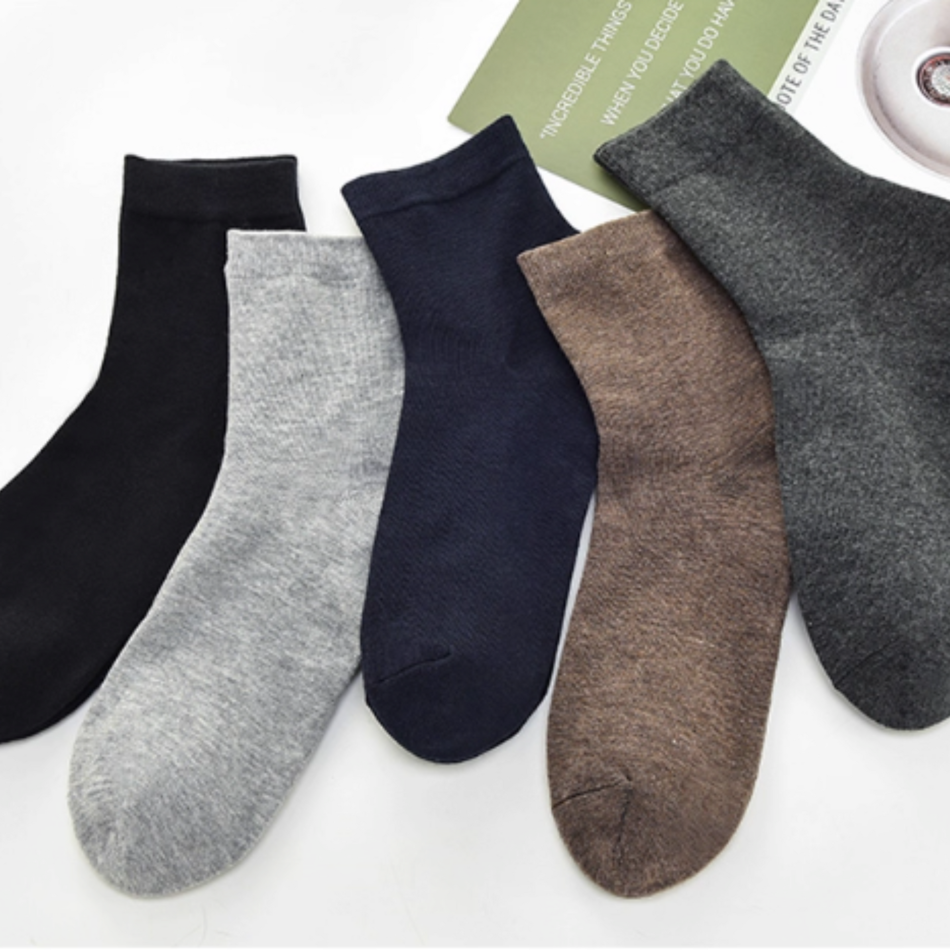 Four-season MoistureLock Sock 5-Pack（Men)