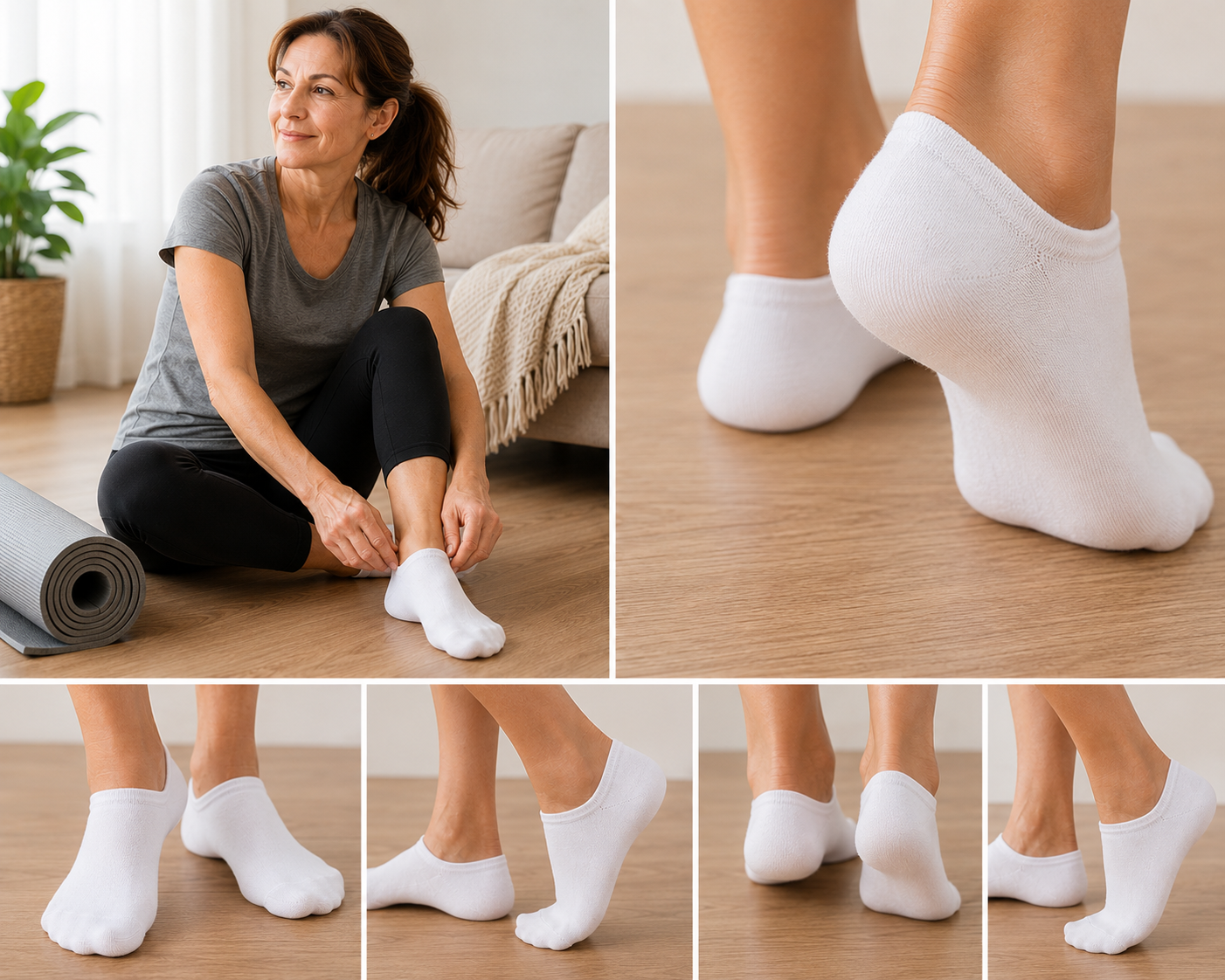 Athletic Ankle MoistureLock Sock 5-Pack (Women)
